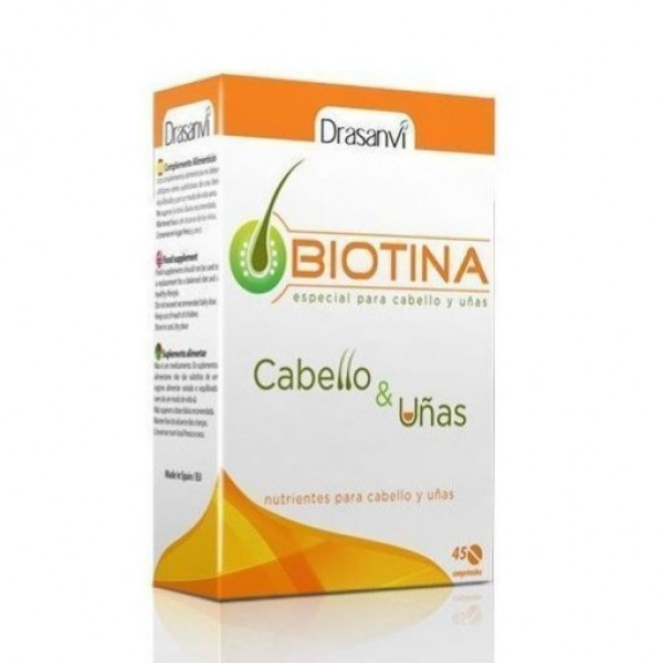 Biotina 400 Mcg 45 Comprimidos Drasanvi